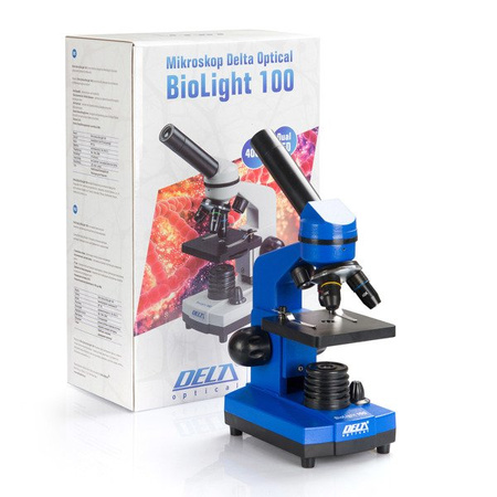 Mikroskop Delta Optical BioLight 100 niebieski
