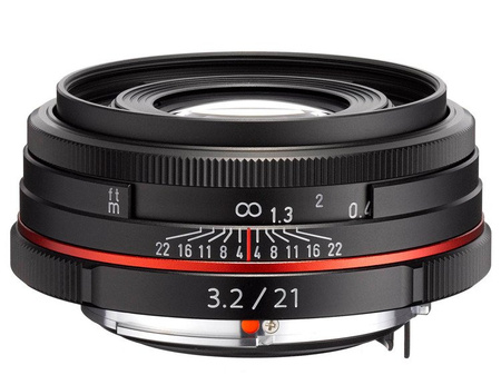 Pentax HD DA 21 mm f/3.2 AL Limited czarny