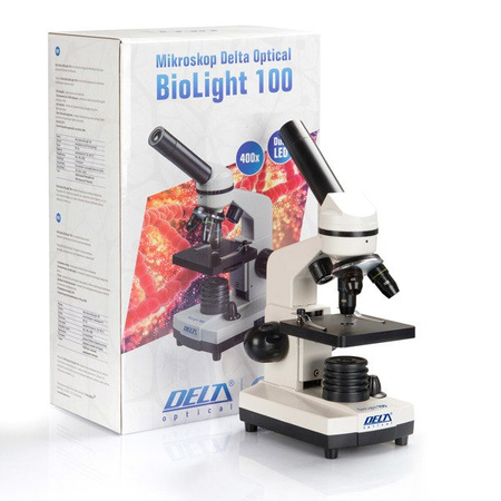 Mikroskop Delta Optical BioLight 100 biały