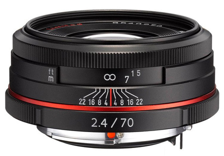 Pentax HD D DA 70mm F2.4 Limited czarny
