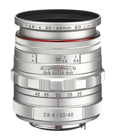 Pentax HD DA 20-40mm F2.8-4 ED Limited DC WR Silver