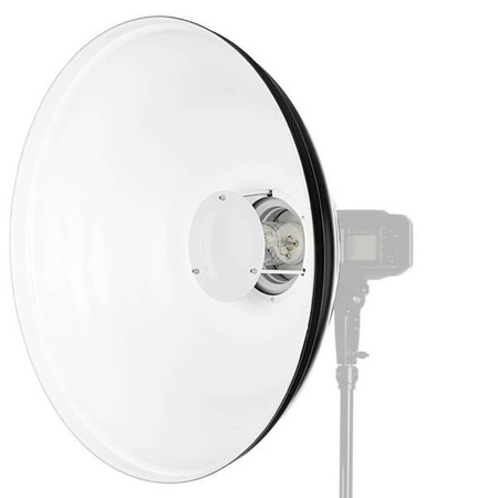 Quadralite Wave Beauty Dish biały 55