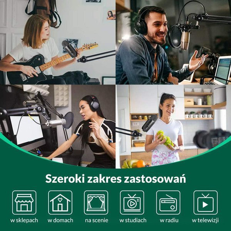 Synco MA38 ramię mikrofonowe - zintegrowany kabel XLR