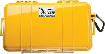 Peli 1060 mikro skrzynka, żółta