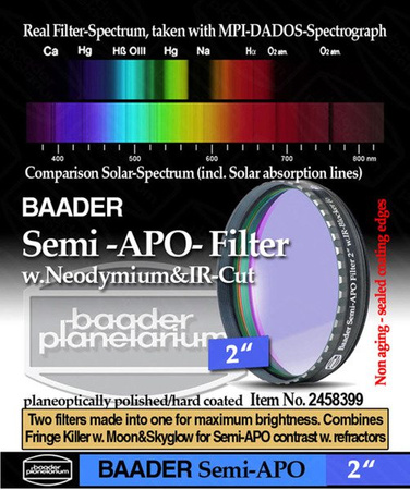 Baader Planetarium filtr Semi APO 2"