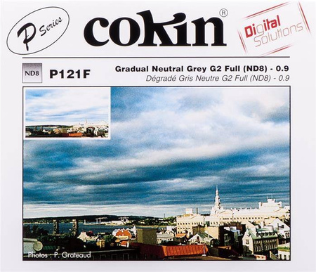 COKIN P121F szary ND8 z miękkim przejściem koloru