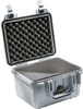 Peli 1400 skrzynia z gąbką/srebrna
