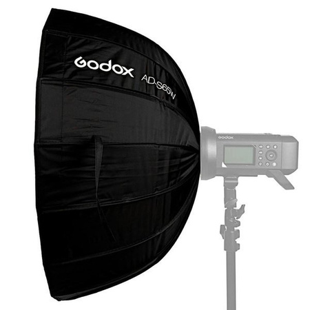 Godox Parabolic Softbox 65cm AD-S65W (white) with Godox mount for AD400PRO