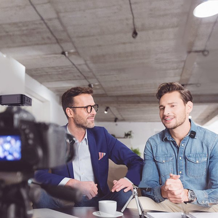 Synco G1 A2 bezprzewodowy system mikrofonowy 2,4 GHz - 2 odbiorniki