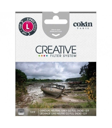 L Cokin filtr Z121F Gradual Neutral Grey G2-FULL  (ND8) (0.9)