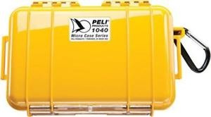 Peli 1040 mikro skrzynka, żółta