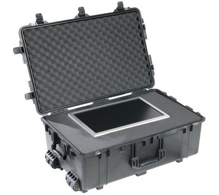 Peli 1650 skrzynia z gąbką/czarna