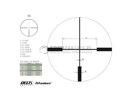Delta Optical Titanium 2,5-10x56 HD Di