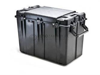 Peli 0500 skrzynia bez gąbki, bez kółek/czarna