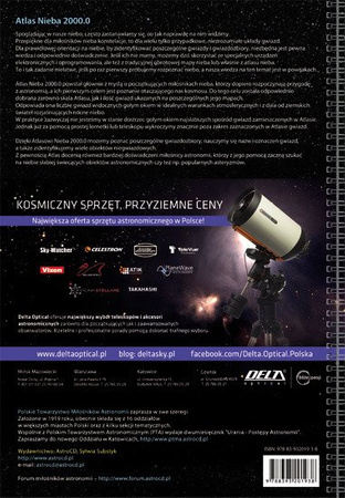 Książka - ATLAS NIEBA 2000.0