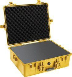 Peli 1600 skrzynia z gąbką/żółta