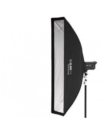 Softbox 35x140 - zestaw z gridem