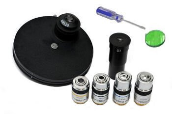 Zestaw do kontrastu fazowego z obrotową tarczą (Genetic Pro / DO Evolution 100)