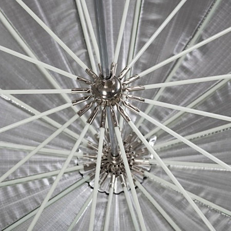 Quadralite Deep Space 105 srebrna parasolka paroboliczna