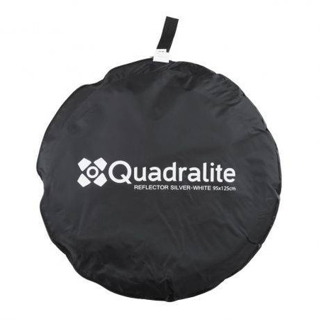 Quadralite Blenda srebrno-biała 95x125cm