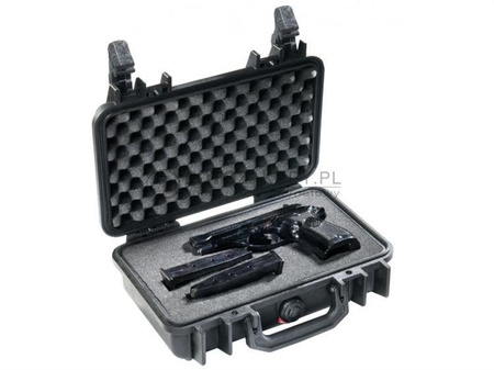 Peli 1170 skrzynia z gąbką/ czarna