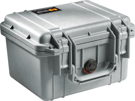 Peli 1300 skrzynia bez gąbki/srebrna