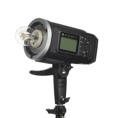 Lampa studyjna Quantuum Quadralite Atlas 600 TTL + AC adapter zasilacz sieciowy