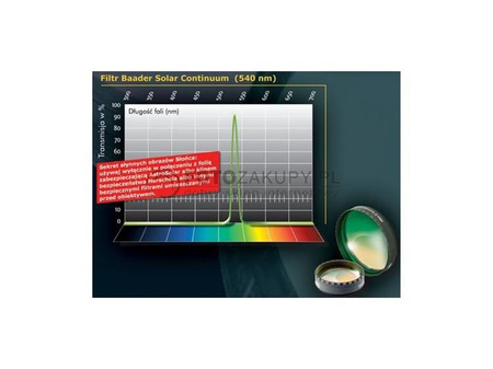 Baader Planetarium Solar Continuum (540nm) 1,25"