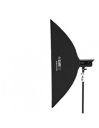 Softbox 35x140 - zestaw z gridem