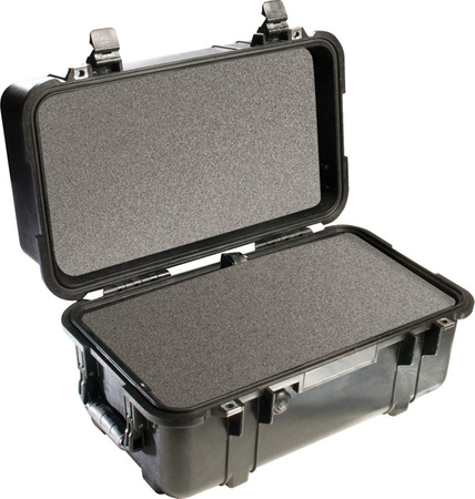 Peli 1460 skrzynia z gąbką/czarna
