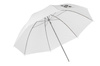 Parasolka Quadralite biała przeźroczysta 150 cm