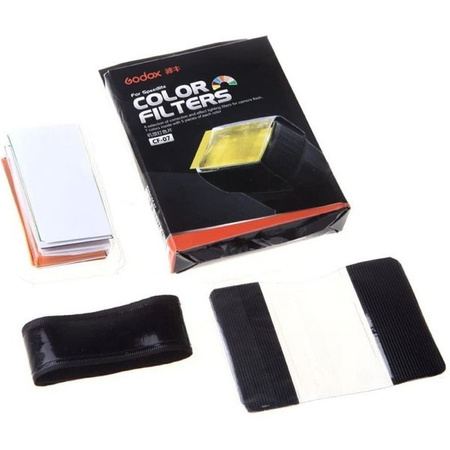 Godox CF-07 zestaw filtrów do Speedlite 39*80mm