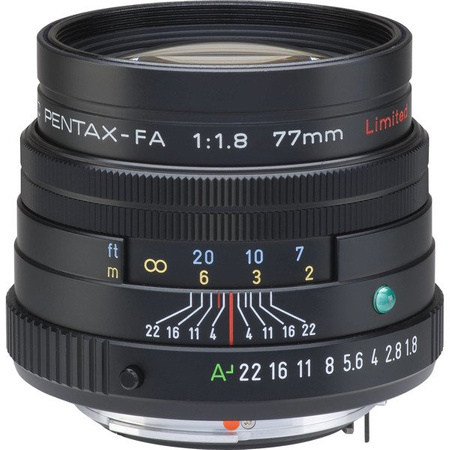Pentax SMC FA 77 mm F/1.8 Limited Edition - czarny