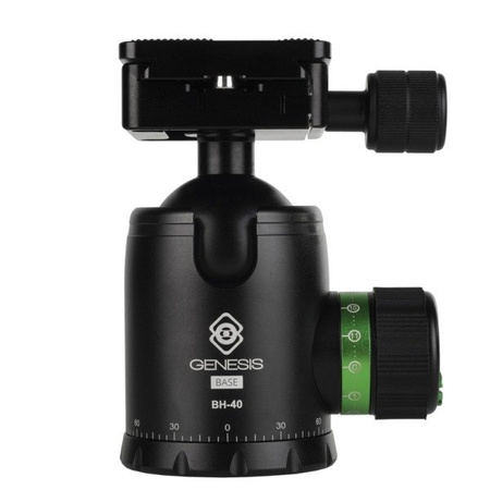 Genesis Base BH-40 Głowica kulowa zielona