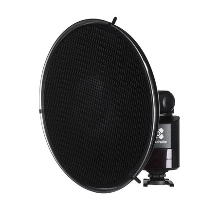 Quadralite Reporter beauty dish