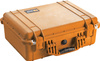 Peli 1520 skrzynia z gąbką/pomarańczowa