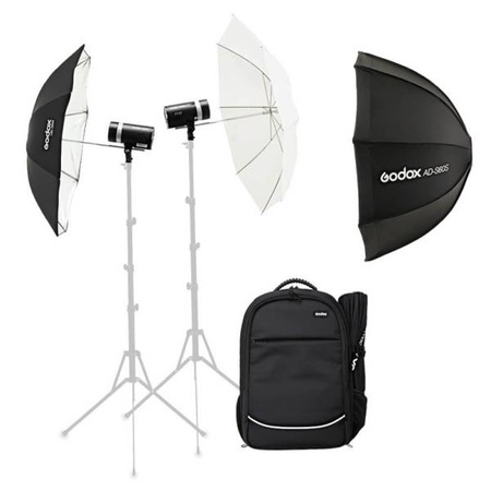 Godox AD300PRO zestaw 2 lamp z plecakiem