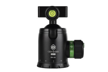 Genesis Base BH-34 Głowica kulowa zielona