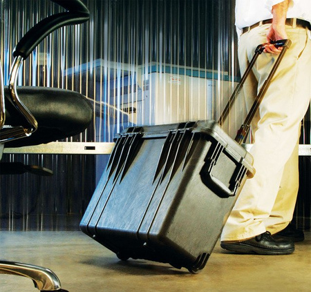 Peli 1440 skrzynia z przegródkami biurowymi/czarna