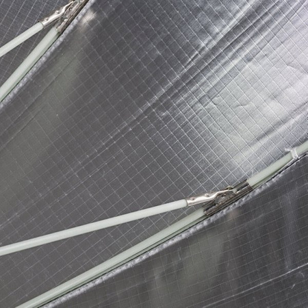 Quadralite Deep Space 130 srebrna parasolka paroboliczna