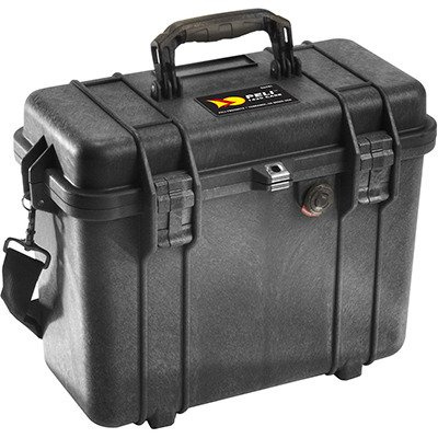 Peli 1430 skrzynia z gąbką/czarna