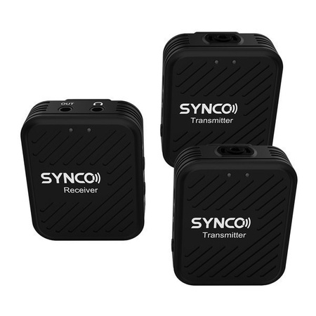 Synco G1 A2 bezprzewodowy system mikrofonowy 2,4 GHz - 2 odbiorniki