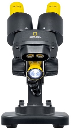 Bresser Mikroskop 20x - binookularowy - National Geographic