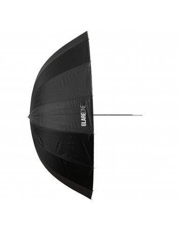 GLAREONE Orb 110 Silver - srebrny parasol paraboliczny z dyfuzorem