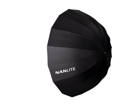 Parasol Nanlite DEEP SILVER 135cm - srebrny
